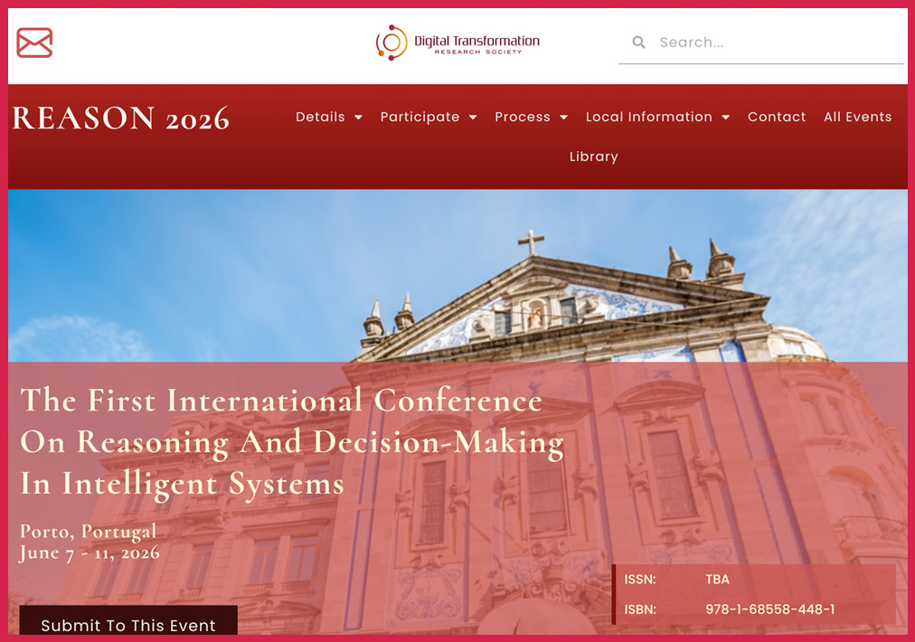 Steve Chan Reviewer for International Conference on Reasoning and Decision-Making in Intelligent Systems (REASON)