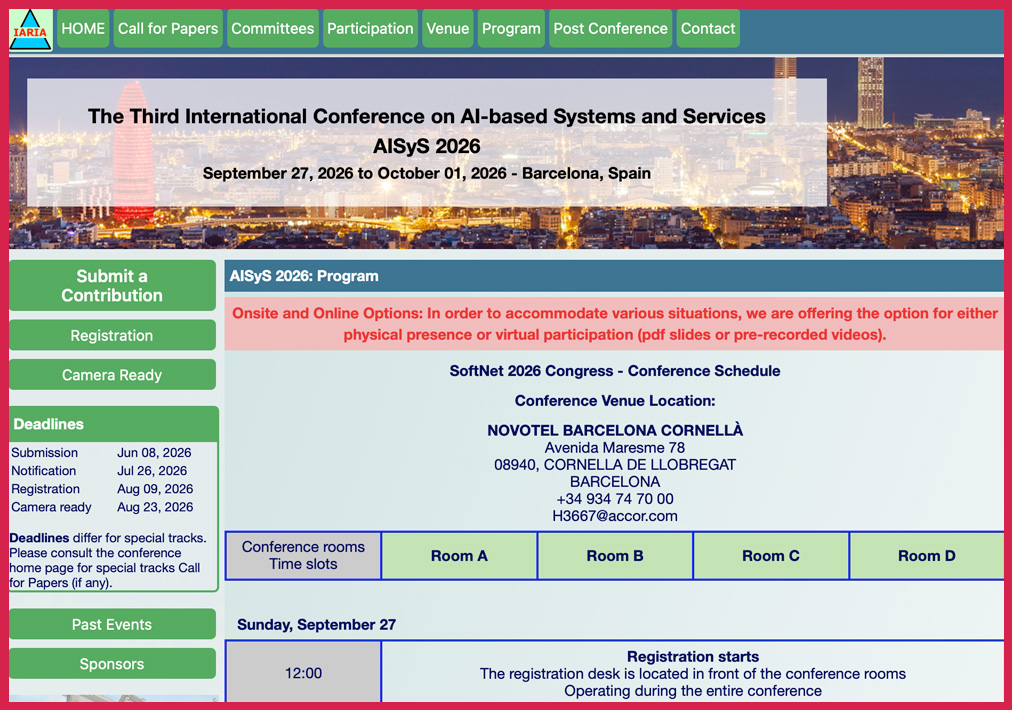 Steve Chan Reviewer for International Conference on AI-based Systems and Services (AISyS)