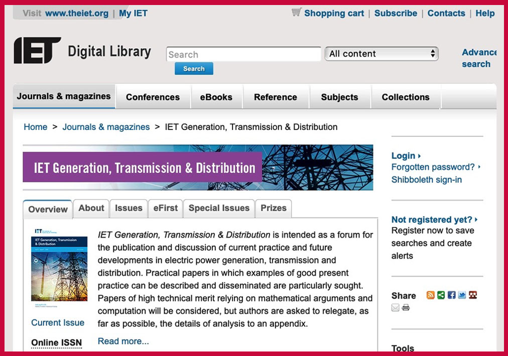 Steve Chan IET Generation, Transmission & Distribution