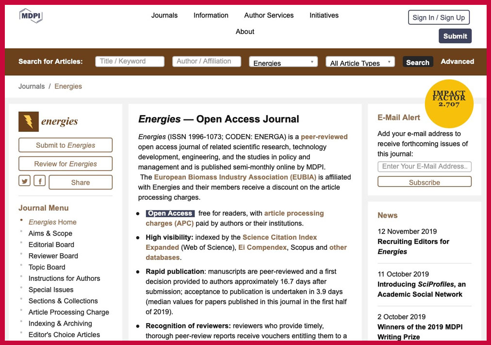 Steve Chan MDPI Energies